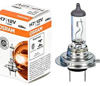 Halogēna spuldze Osram Classic H7 12 V 55 W - 12972OSRAM