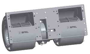 Salona ventilatora motors SPAL 24V 351x168x140mm - 9000-30002123