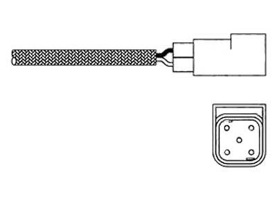 Lambda zonde Delphi ES20025-12B1 ES20025-12B1 OE 